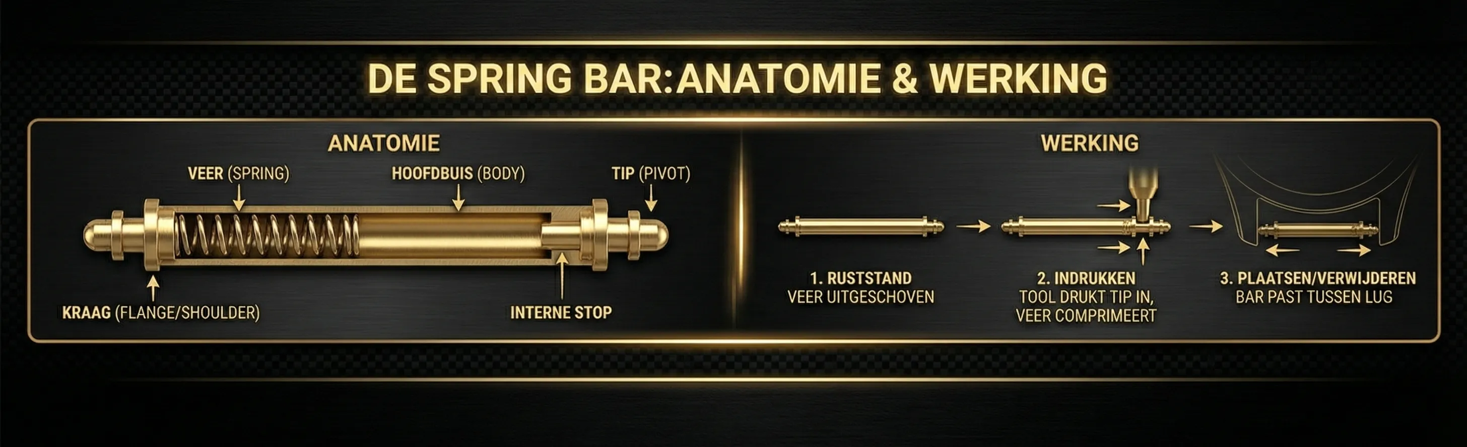 Infographic werking pushpin