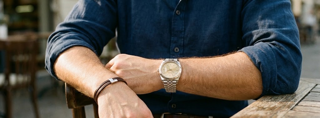 Perfecte combinatie horloge en armband