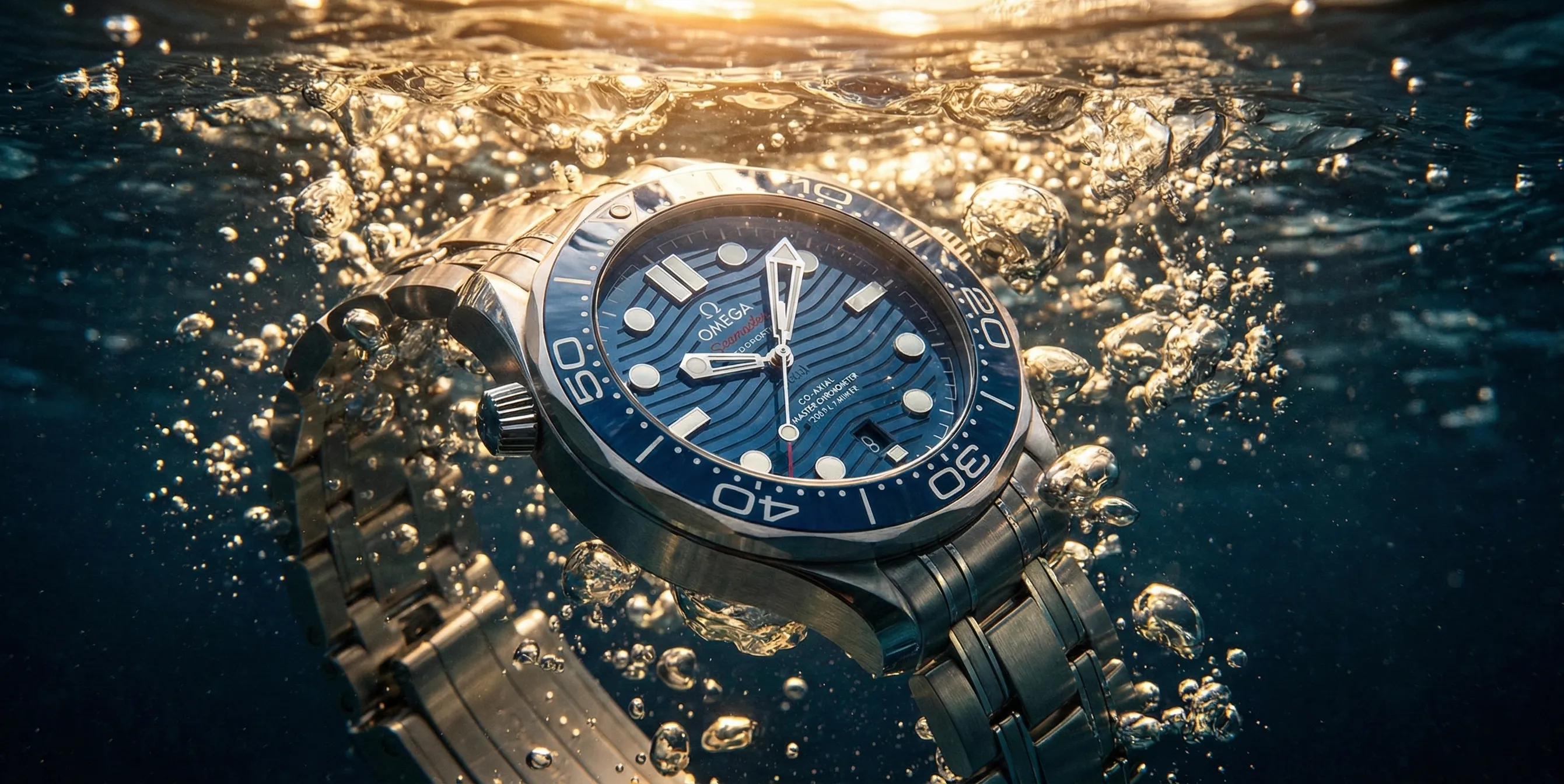 Waterdichtheid horloges omslagfoto omega seamaster