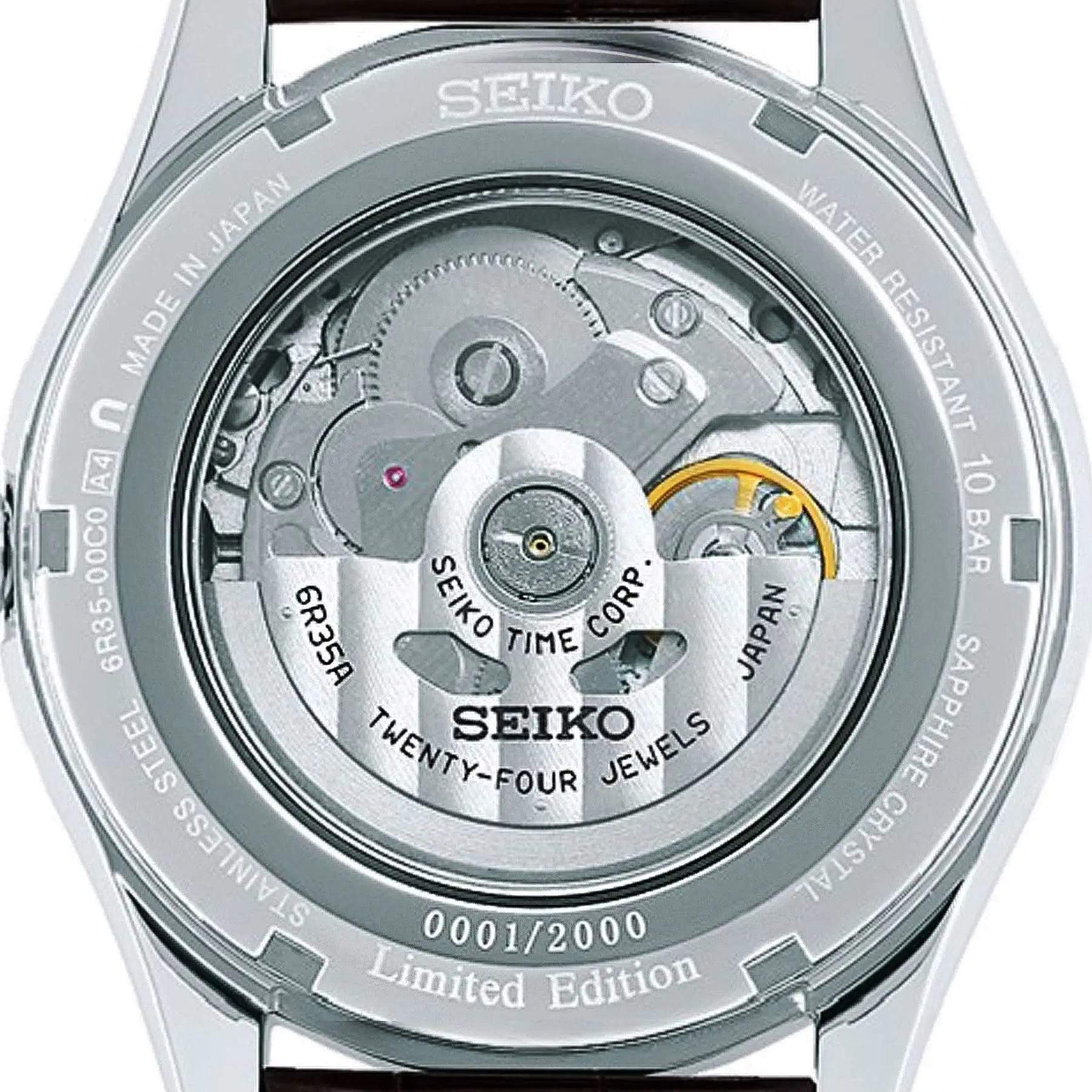 Seiko 6R35 uurwerk